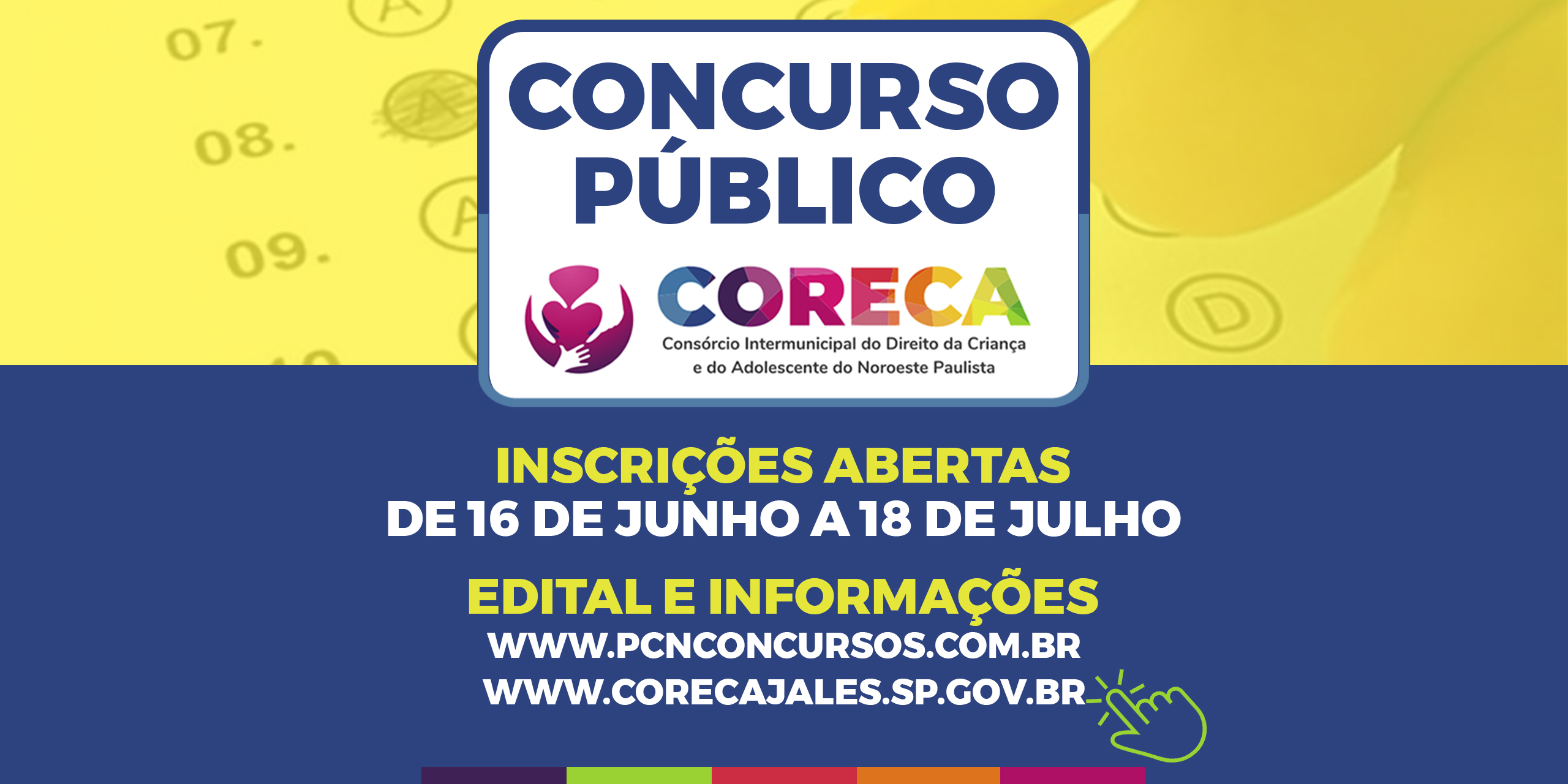 CORECA vai realizar Concurso Público para cargos de cuidador e auxiliar de serviços gerais